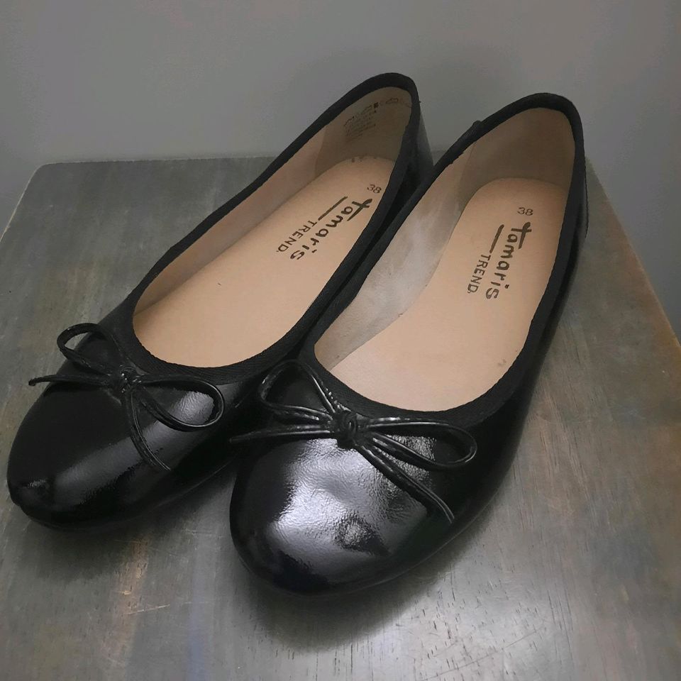 Tamaris Ballerinas schwarz Gr. 38 in Niedersachsen - Ronnenberg | eBay  Kleinanzeigen ist jetzt Kleinanzeigen