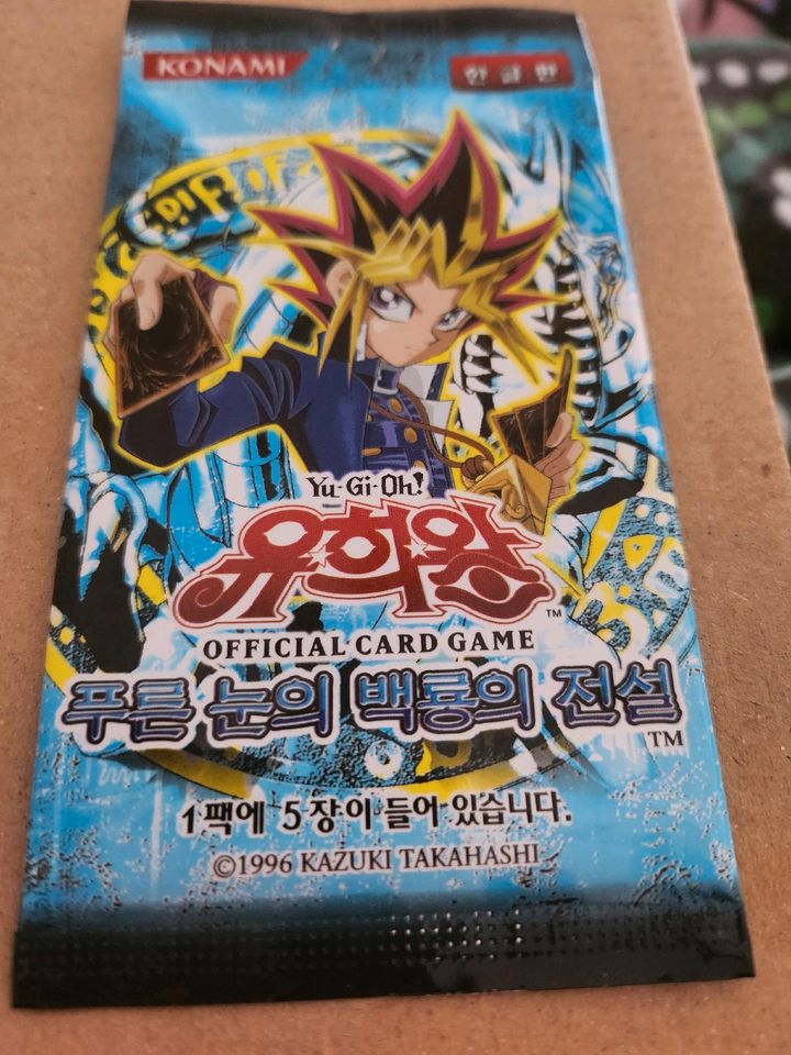 YuGiOh Booster koreanisch in Pliening