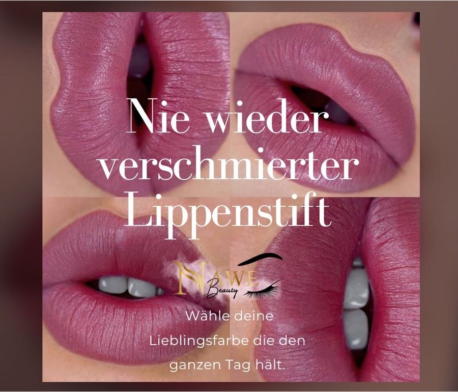 Lip Blush Aquarelllips Permanent Make-up Lippen in Gelsenkirchen