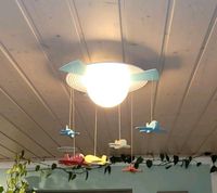 Lampe Kinderzimmer Deckenleuchte Flugzeuge Holz  von Philips Bayern - Buxheim Memmingen Vorschau