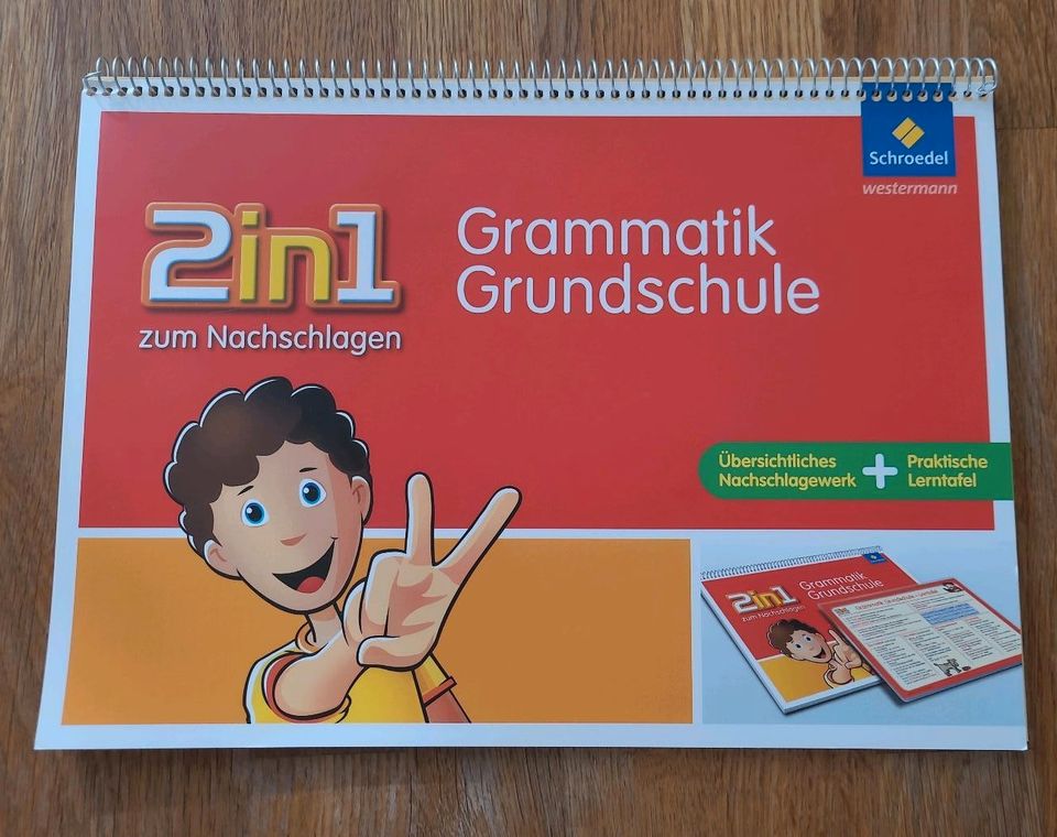Grammatik Grundschule 2in1 Nachlagewerk & Lerntafel in Mögglingen