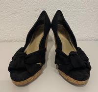❤️Keilschuh/Peeptoe❤️schwarz Bayern - Memmingen Vorschau