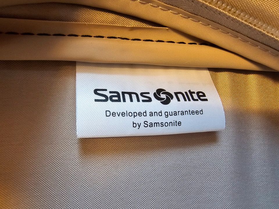 schwarzer Samsonite - Koffer 2 Rollen in Bamberg