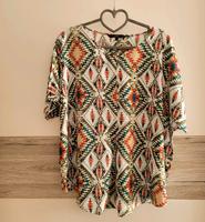 ELOGY Damen Tunika Bluse grün weiß rot Oversize Bayern - Lichtenfels Vorschau