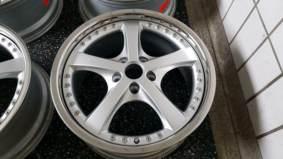 RH RAU Versuv Alufelgen Audi VW Mercedes 8,5J x 18 LK 5 x 112 in Lage