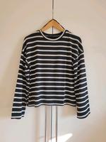 Zara Oversize Basic Pullover Streifen gestreift weite Ärmel Blogg Hessen - Fulda Vorschau