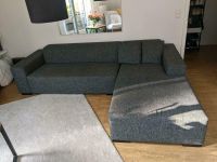 Sofa, Anthrazit, ~ 285 x 200 cm, 2 Kissen München - Maxvorstadt Vorschau