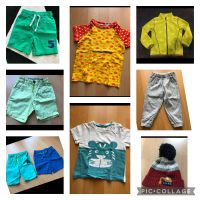 Baby Kinder Kleidung Gr. 92 Shorts T-Shirt Junge Hose Mütze Thüringen - Erfurt Vorschau