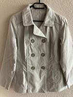 leichter Trenchcoat, Kurzmantel Gr.42 Hellgrau Bonn - Kessenich Vorschau