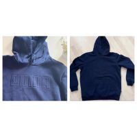 Puma Hoodie Gr. M dunkelblau, Reliefschrift 3D, mit Kapuze Kiel - Russee-Hammer Vorschau