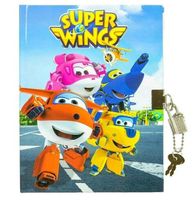 Super wings Geheimes Notizbuch/Tagebuch mit Schloss Neu! Brandenburg - Potsdam Vorschau