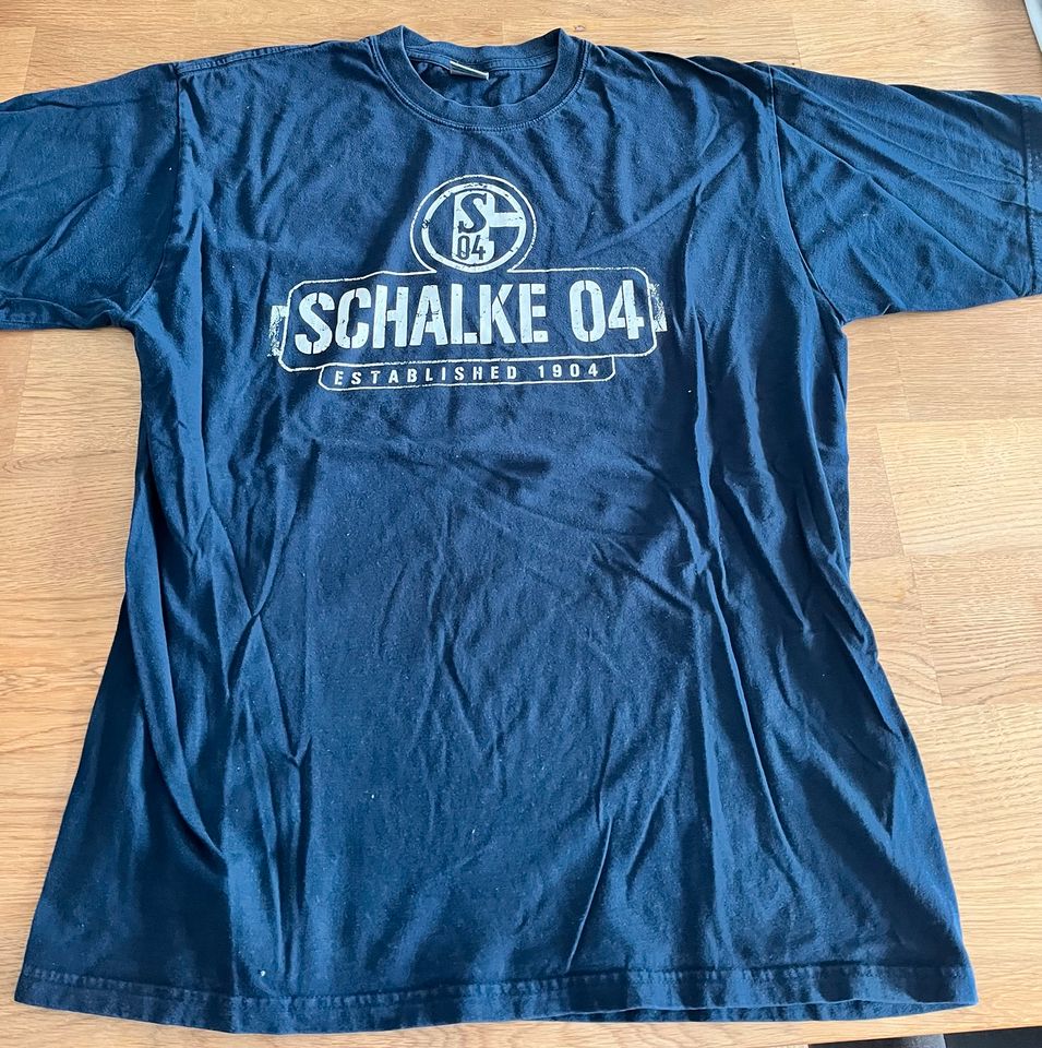 Schalke 04 T-Shirt Paket  11 Stück Gr. L und mehr in Blieskastel