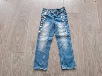 Jeans - Gr. 110 - Kiki & Koko - Gr. 110 - Herzen - mit Stretch Baden-Württemberg - Knittlingen Vorschau