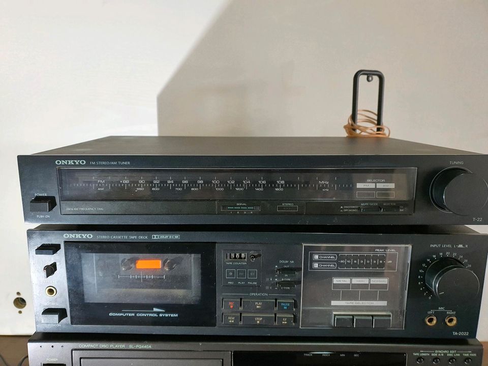 Technics, Pioneer, Onkyo, Wega Stereo Tuner in Billerbeck