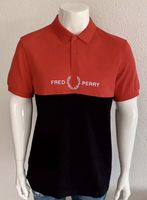 Fred Perry Herren Poloshirt Gr. XL rot/schwarz Logo Nordrhein-Westfalen - Krefeld Vorschau