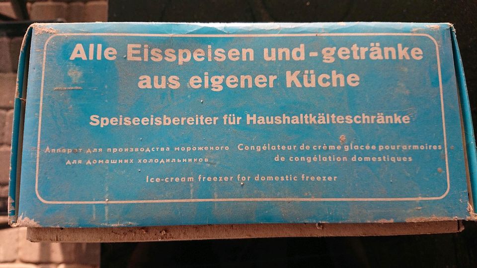 DDR Eismeister unbenutzt in Gorsleben