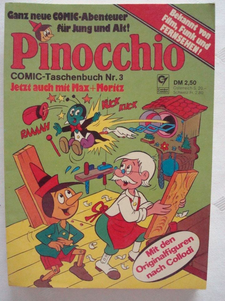 Pinocchio Comic-Taschenbuch Band 1 -3 in Braunschweig