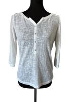 Weißes dünnes Langarmshirt / Blusenshirt von Pimkie, Gr. M Brandenburg - Panketal Vorschau