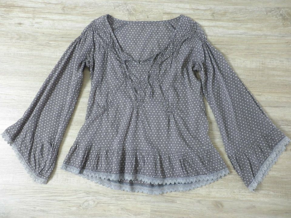 Cream Impressionen Bluse Tunika grau weiß Gr.38 M NEU NP60€ in Üxheim