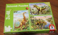 Schmidt-Puzzle "Abenteuer mit den Dinosauriern" Bayern - Walsdorf Vorschau