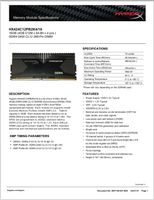 Kingston Hyper X Predator DDR4 8x4GB (32GB) 2400MHz CL12 Brandenburg - Neuruppin Vorschau