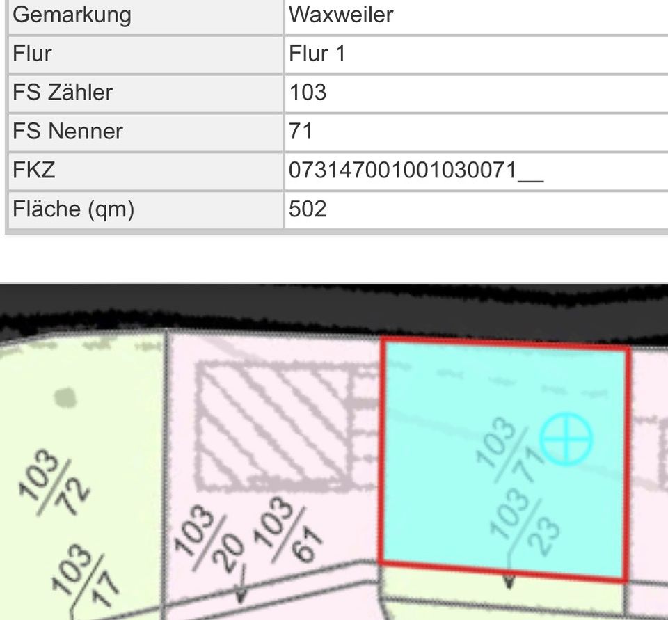 Baugrundstück in Waxweiler