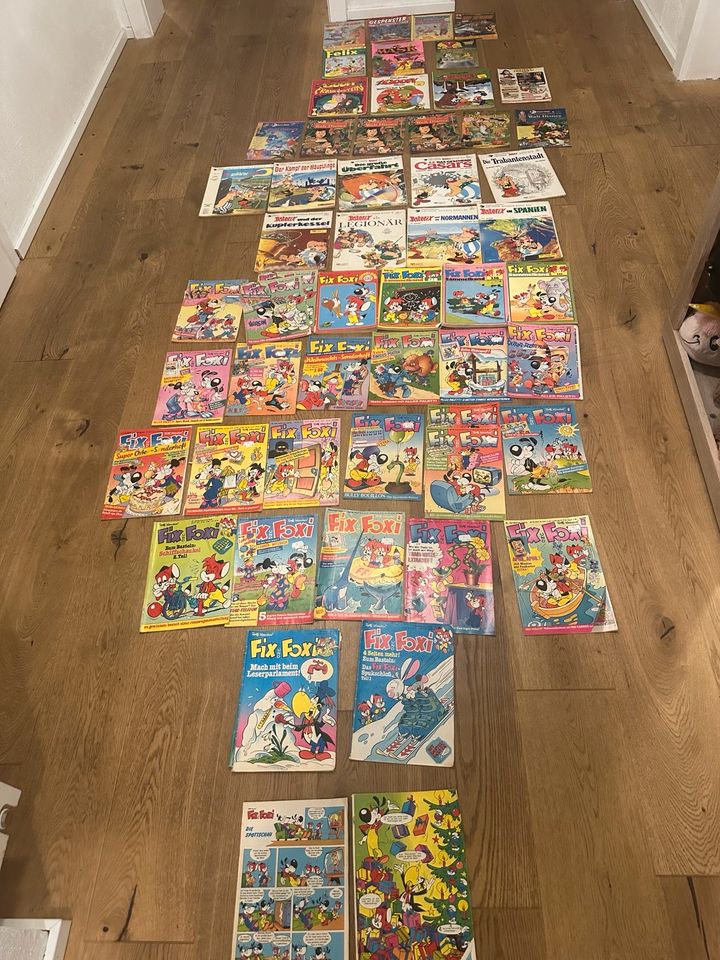 Comic Hefte Konvolut 80er-90er Sammler Fix&Foxi, Disney, Asterix in Chieming