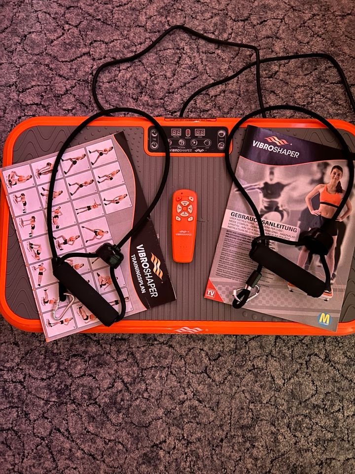 VibroShaper Fitness Vibrationsplatte orange in Hamburg