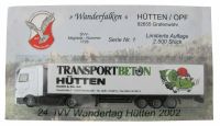 Transportbeton Hütten Nr. - Wanderfalken 24. IVV Wandertag 2002# Sachsen - Eilenburg Vorschau