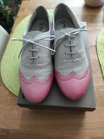 ausgefallener Tamaris Leder Sneaker Gr 40 Nordrhein-Westfalen - Holzwickede Vorschau