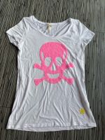 Key Largo Shirt Gr. M weiß/pink Totenkopf Motiv Nordrhein-Westfalen - Lemgo Vorschau