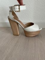 Asos Shelly‘s London Sandaletten High Heels weiß braun Gold 38 Nordrhein-Westfalen - Geseke Vorschau