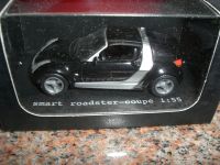 SMART Roadster Modellauto im Maßstab 1:55 * schwarz/silber * Baden-Württemberg - Bühlertann Vorschau