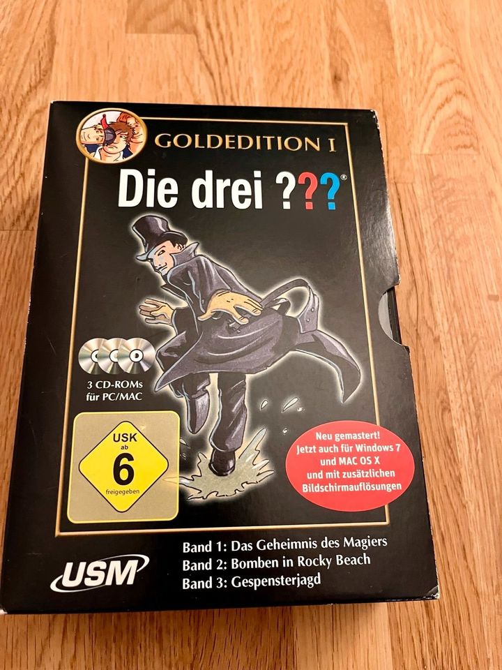 Die drei ??? - Goldedition I - Fragezeichen 1 (PC) in Niesky