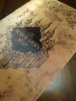 Harry Potter Karte des Rumtreibers DINA4 Mappe Marauders Map Nordrhein-Westfalen - Frechen Vorschau