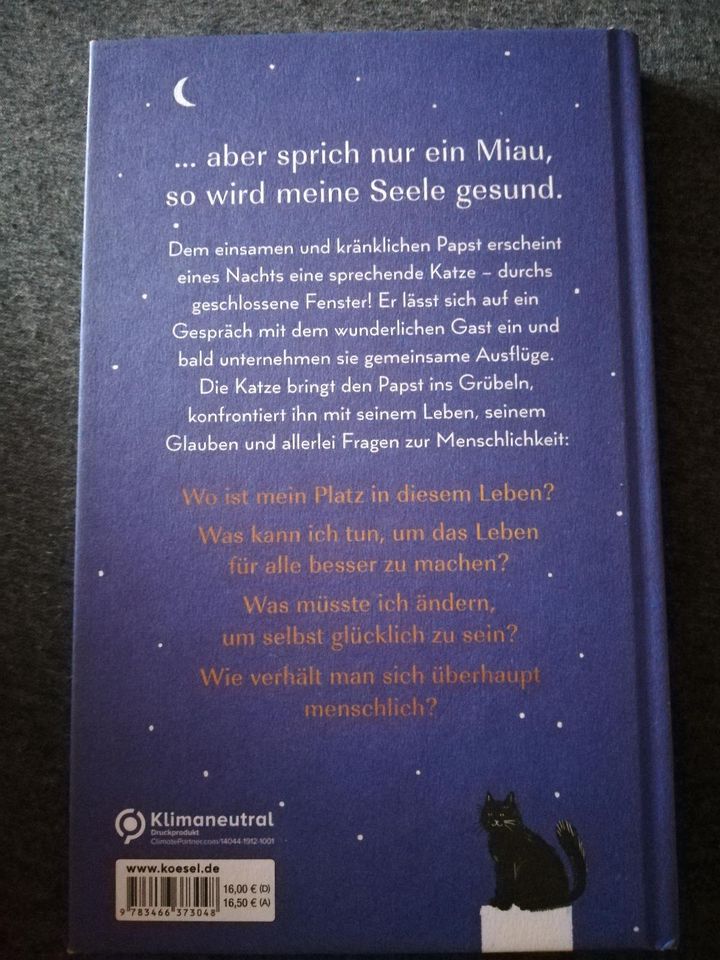 Buch Die Katze des Papstes Flavio Insinna Hardcover wie neu in Bücken