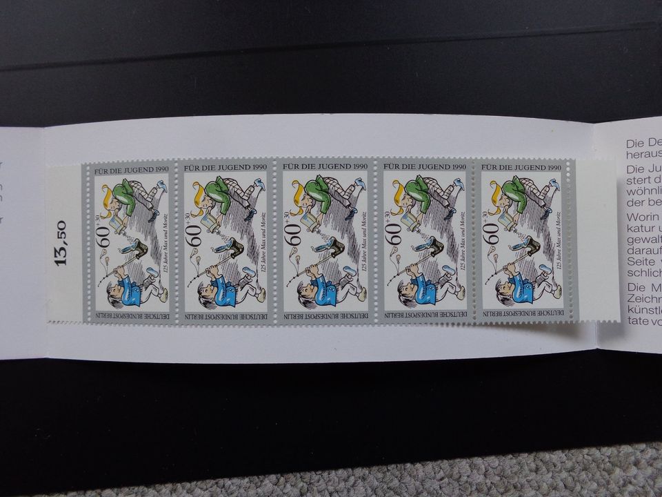 Jugend Briefmarken Heftchen Berlin postfrisches Briefmarken in Bad Saulgau