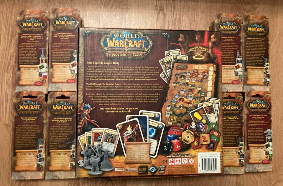 World of Warcraft Abendteuerspiel mit allen Charakter Packs in München
