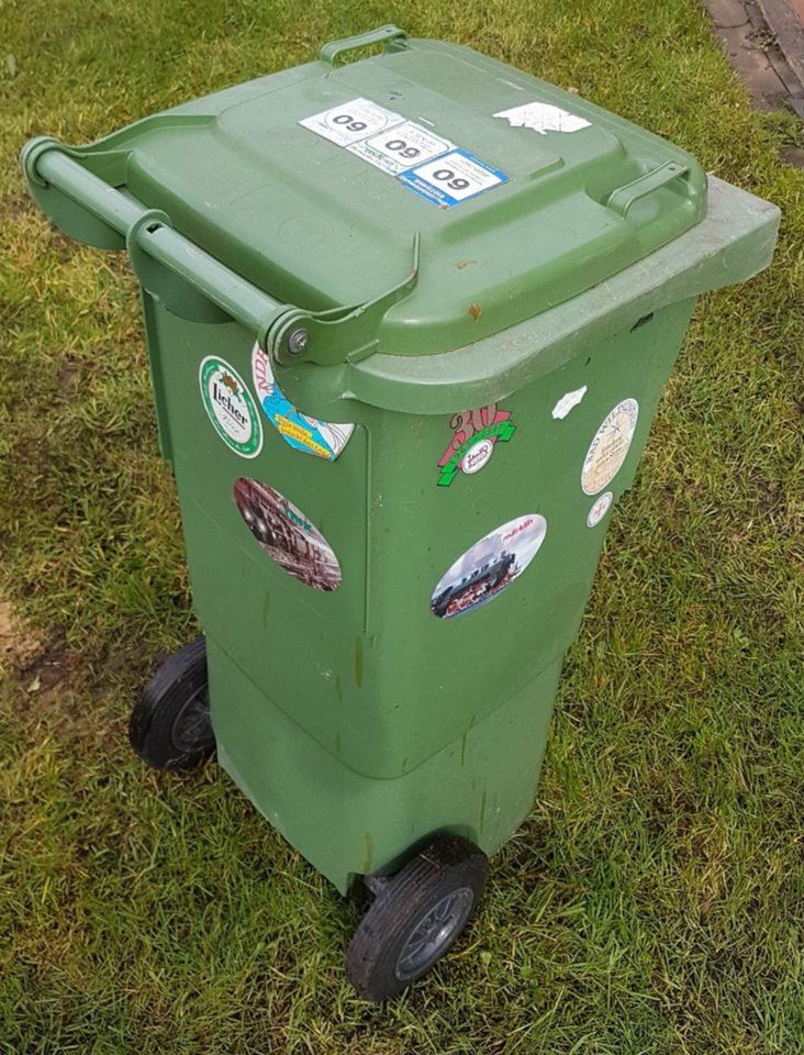 Sulo Mülltonne 60 l Biotonne grün gebraucht mit Mängeln in Wiefelstede
