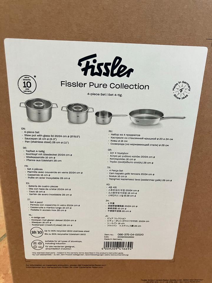 Neu: Fissler Pure Topfset in Hamburg