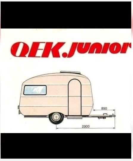 ⭐QEK Junior Wohnwagen HP500 83/2 Zelt Aufstelldach Queck Quek in Riesa