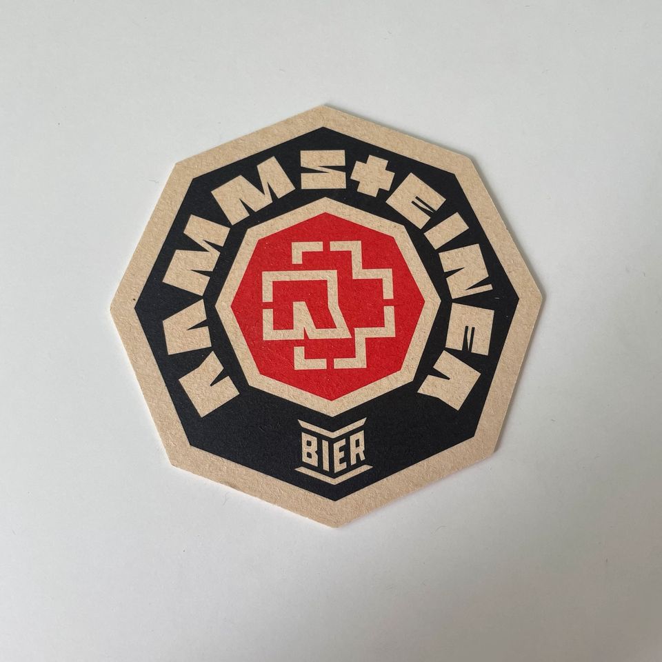 RAMMSTEIN Bierdeckel Untersetzer Rammsteiner Bier NEU in Chemnitz