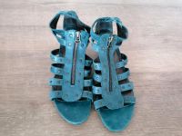 Görtz Sandalen Gr. 39 blau taubenblau Reißverschluss Kiel - Suchsdorf Vorschau