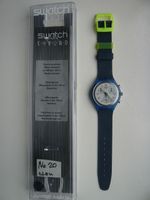 SWATCH Crono SCN 103 JFK, 1992,  blaues Kunststoffarmband Hessen - Wiesbaden Vorschau