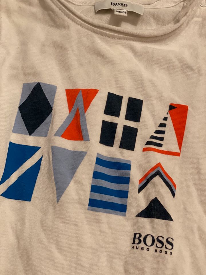 Hugo Boss Oberteil T- Shirt Baby Größe 80 18 Monate Designer in Bismark (Altmark)