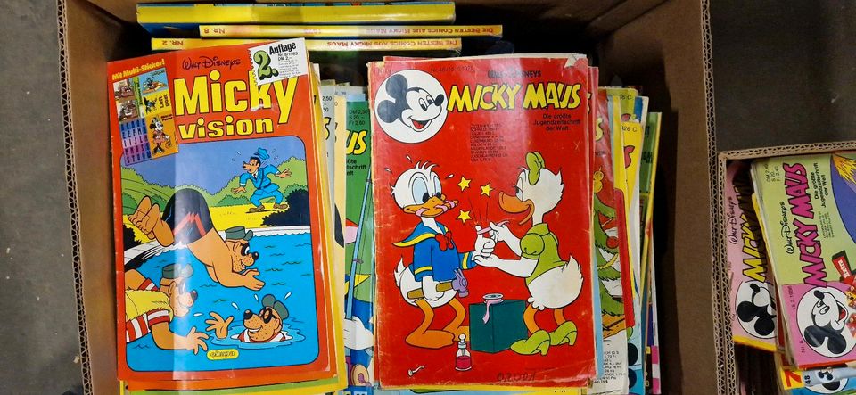 Comic Sammlung Micky Maus Magazin 1970 Micky Vision Donald Duck in Dieburg