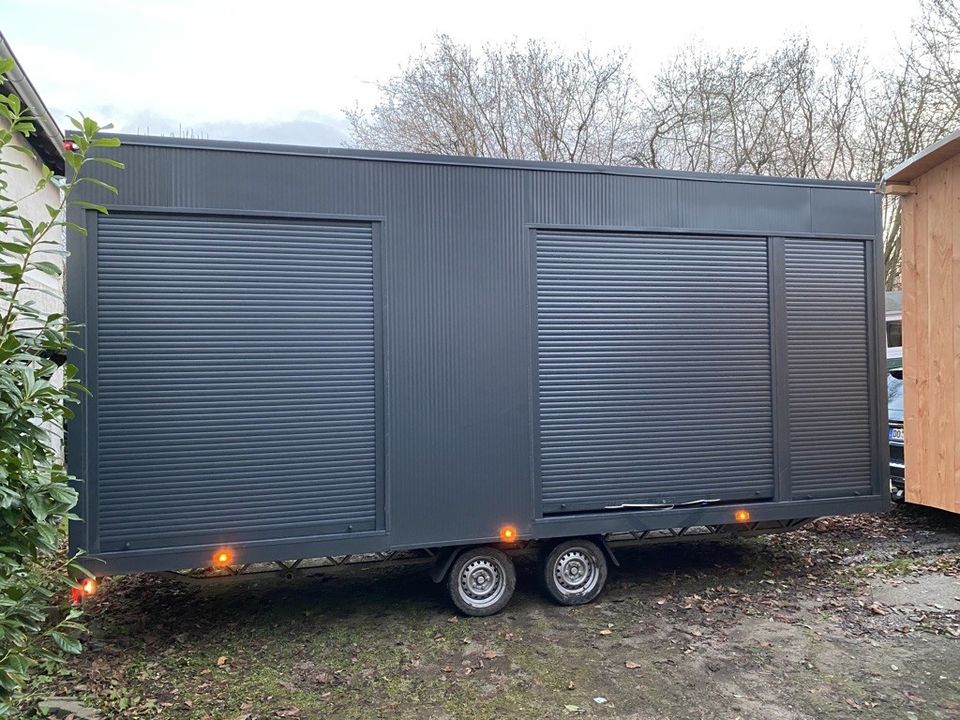 Tiny House, Wohnwagen, Mobilheim, Büroanhänger, TÜV, 80km/h, 6m in Dortmund