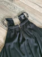 Chiffonkleid Abendkleid Cocktailkleid Gr.XS 34 schwarz wie neu Thüringen - Ziegenrück Vorschau