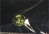 Olivin Peridot 5mm Edelstein für Schmuck Niedersachsen - Delmenhorst Vorschau