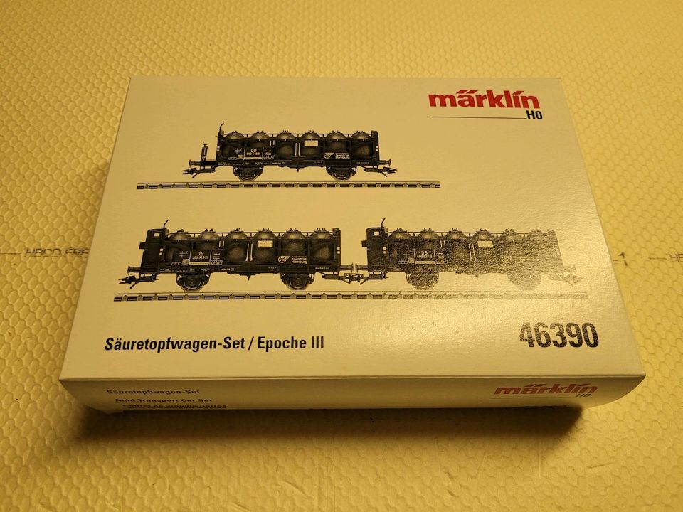 Märklin Trix Leerkarton H0 N⁰ 46390 Säurewagen in Rüdesheim